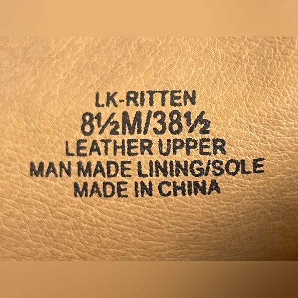 Lucky Brand Tan Suede Ritten Knee High Zip Boho Campus Boots~8.5~ - Picture 7 of 7